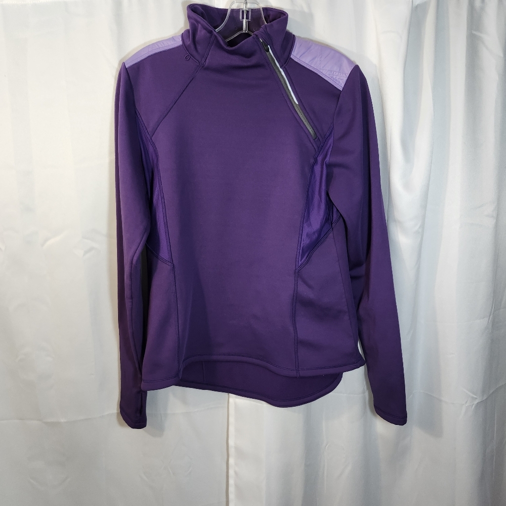 Lole Size Large Purple Neck Side Zip